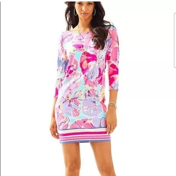 Lilly Pulitzer Lilla Jam Out Engineered Dress Size Small - Picture 1 of 8
